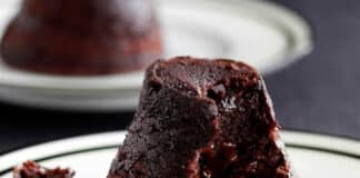 Fondant au chocolat coeur coulant
