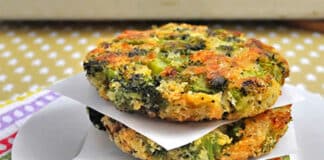 Galettes au brocoli au thermomix