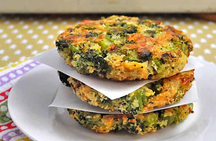 Galettes au brocoli au thermomix