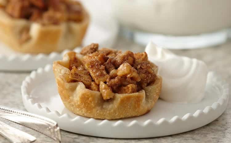 Mini tartes aux pommes