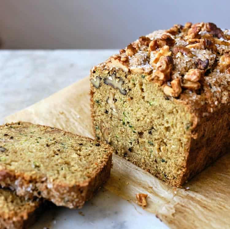 Pain aux courgettes et noix