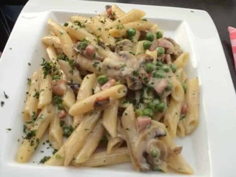 Penne champignons et jambon au cookeo