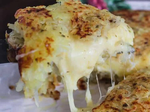 Pommes de terre à la sauce fromage