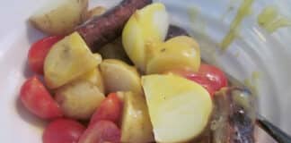 Pommes de terre aux chipolatas au cookeo