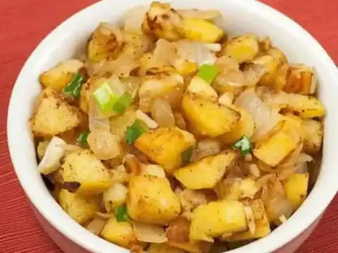 pommes de terre sautées avec oignon