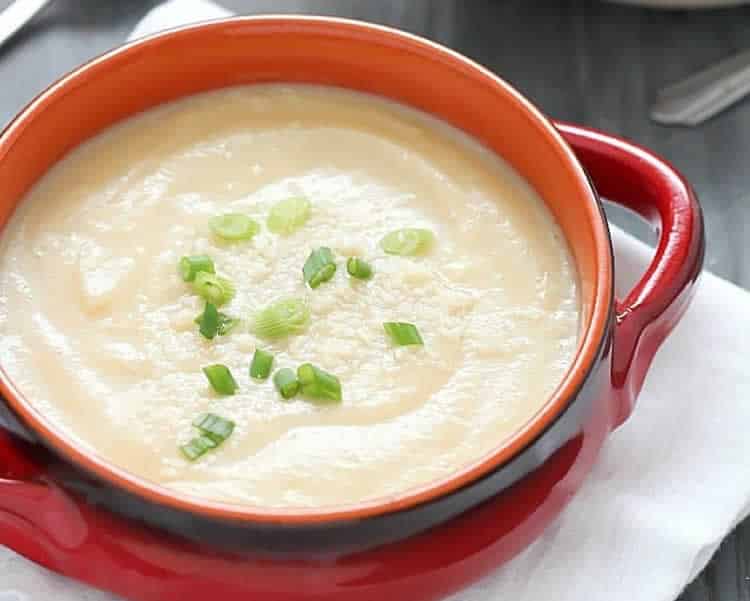 Soupe de choux-fleurs au thermomix