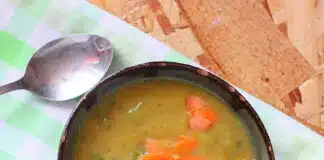 Soupe de pommes de terre et carottes