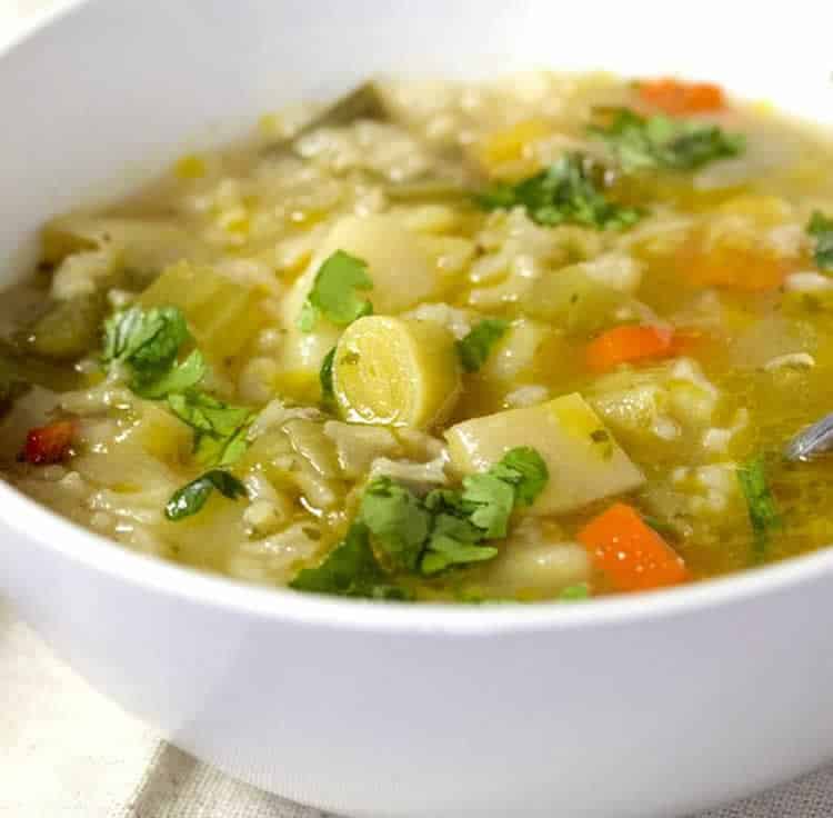 Soupe multi-légumes facile