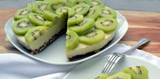 Tarte au citron et kiwi