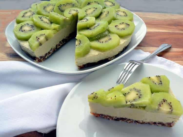 Tarte au citron et kiwi