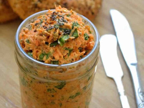 Tartinade aux épinards aux carottes