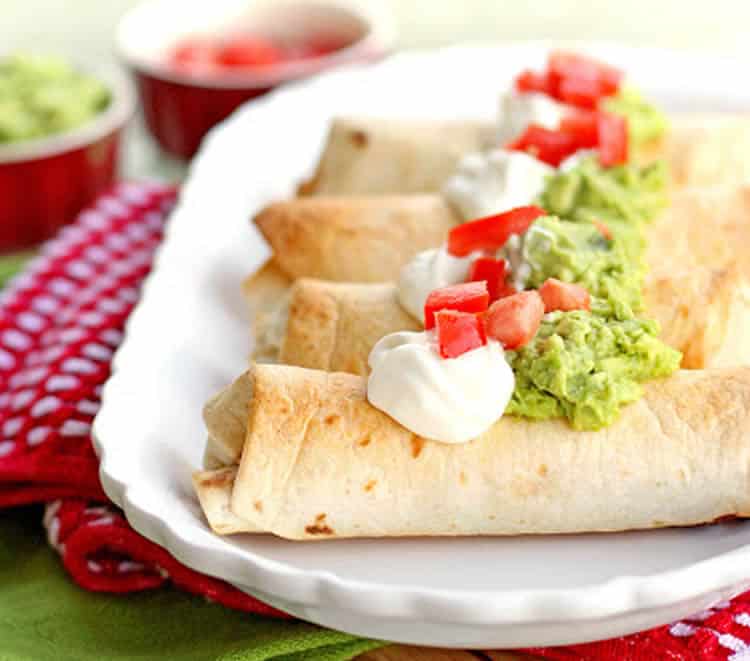 Tortillas au poulet