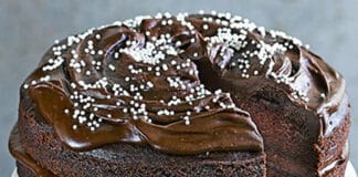Cake au chocolat et avocat