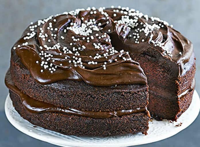 Cake au chocolat et avocat