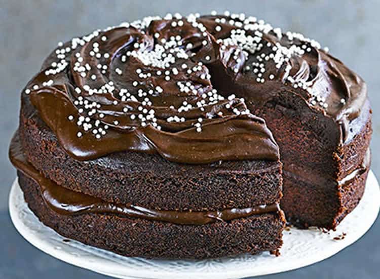 Cake au chocolat et avocat