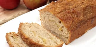 Cake aux pommes caramélisées