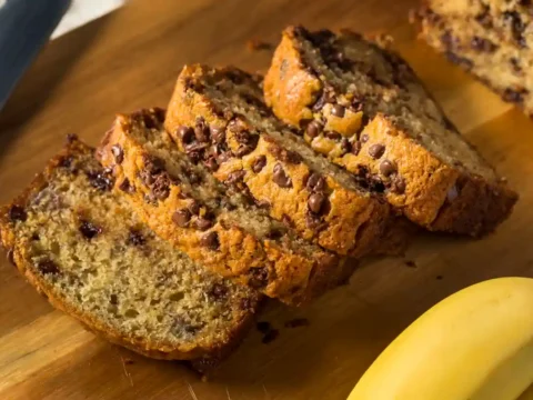 Cake banane et chocolat au thermomix
