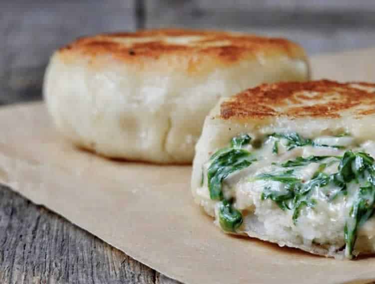Galettes pommes de terre à la crème