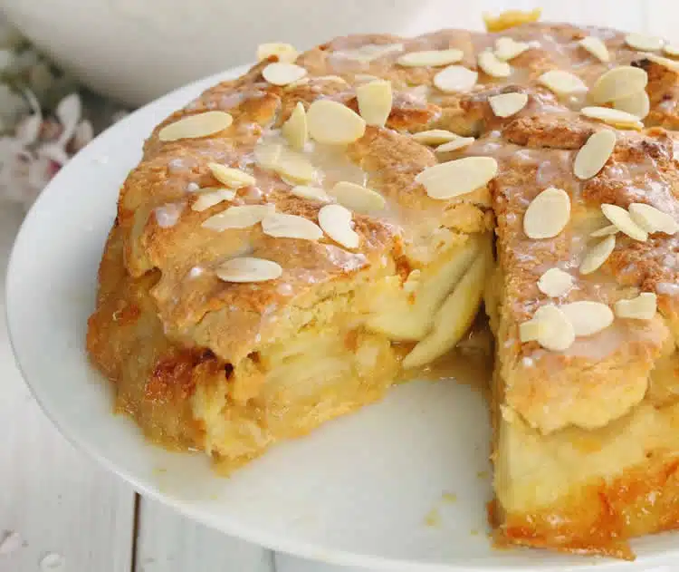 Gâteau aux pommes et amandes au thermomix