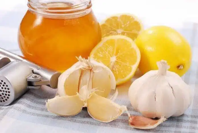 Miel au citron et ail