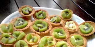 Mini tarte au kiwi