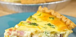 Quiche brocoli et jambon au thermomix
