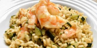 Riz aux crevettes et courgettes au cookeo