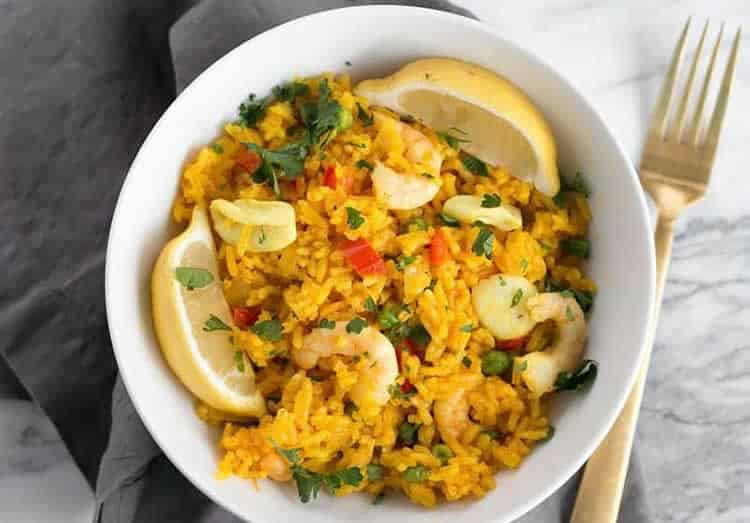 Riz aux fruits de mer au cookeo