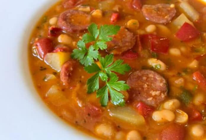 Saucisse aux haricots blancs au thermomix