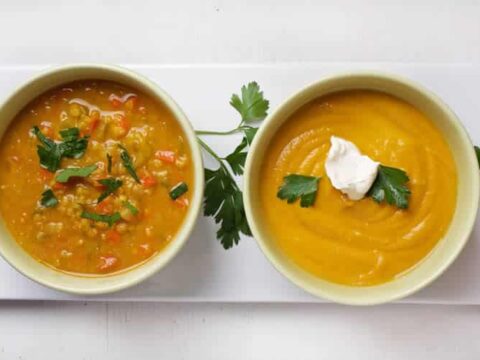 Soupe aux lentilles et carottes au cookeo