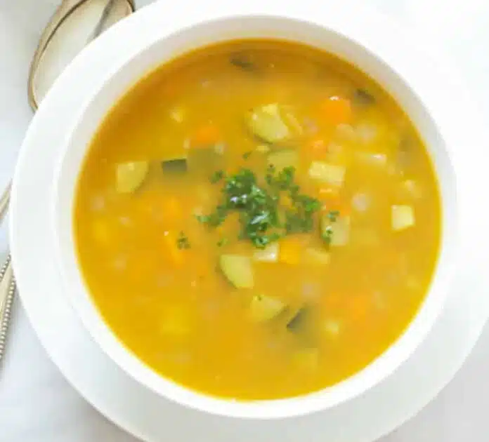 Soupe de courgettes et carottes au thermomix