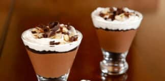 Verrines chocolat dessert