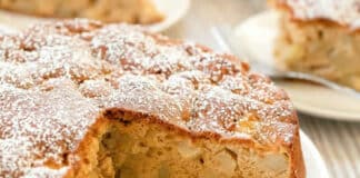 Gâteau aux pommes sans beurre