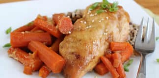 Cuisses de poulet et carottes au cookeo