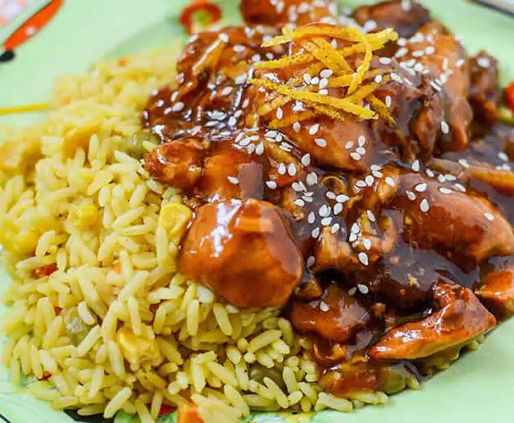 Poitrines de poulet à la sauce soja au cookeo