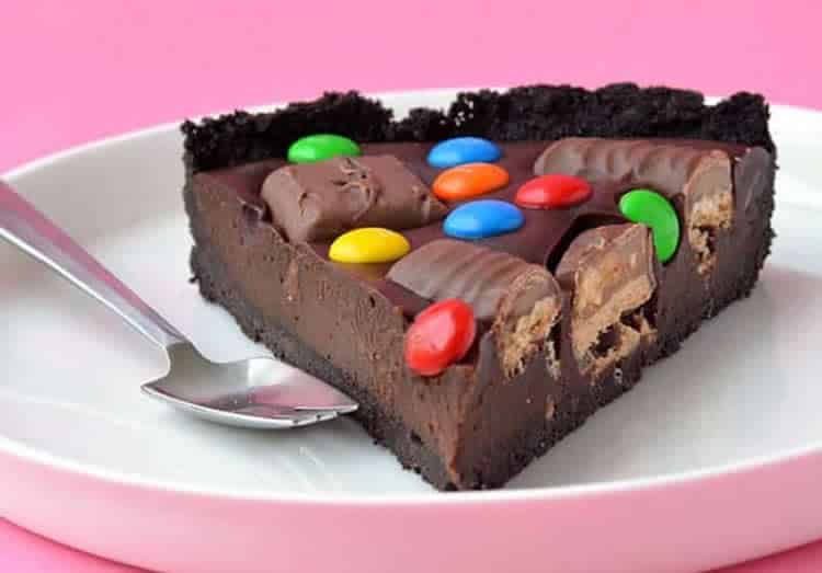 Tarte au chocolat et barres chocolatées
