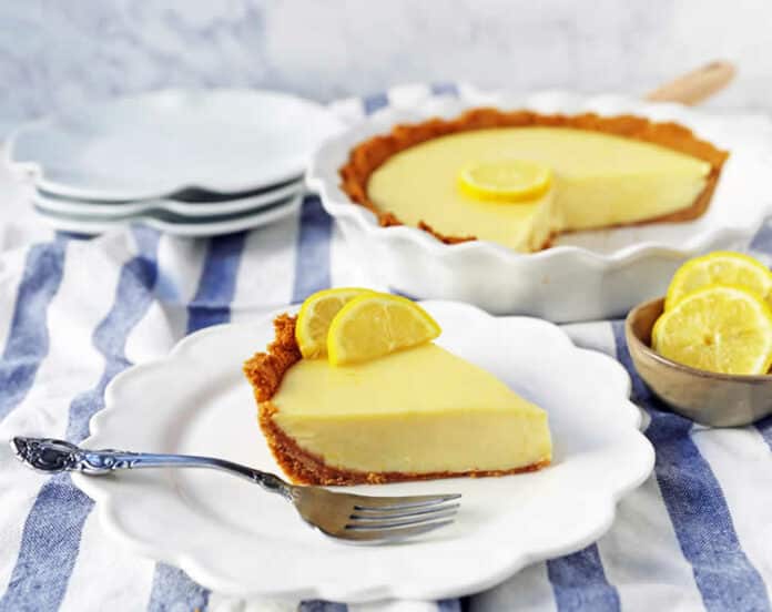 Tarte au citron facile rapide