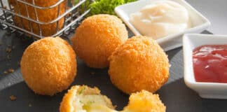 Boulettes de pommes de terre au fromage