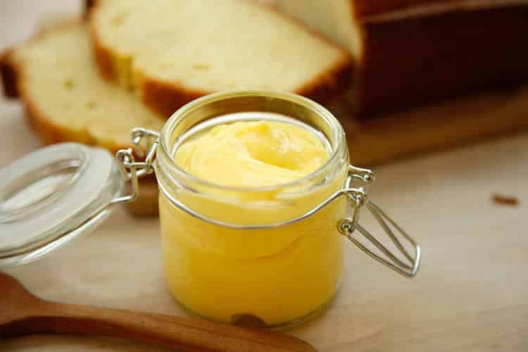 Caillé de citron fait maison