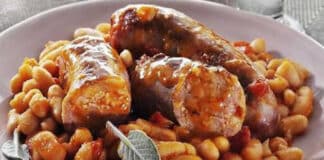 Cassoulet avec saucisses au cookeo