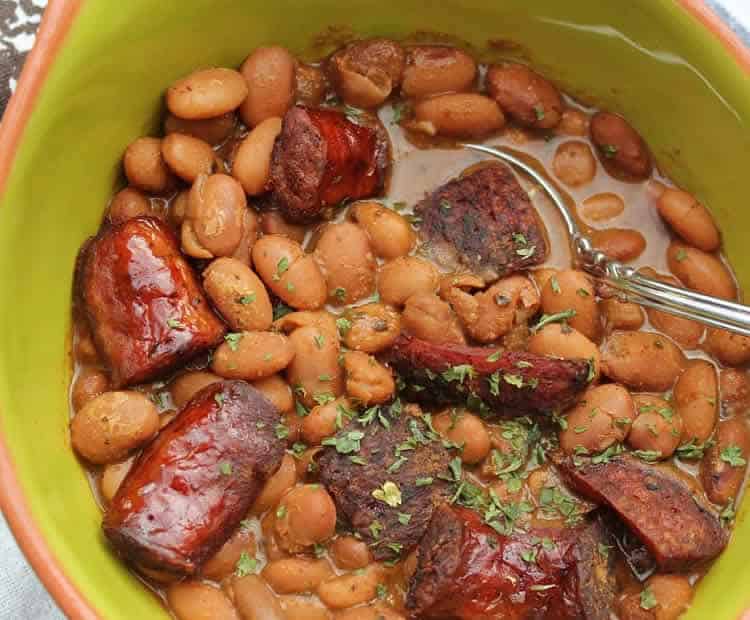 Cassoulet maison au cookeo