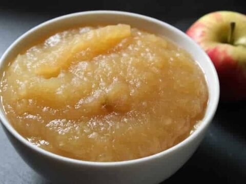 Compote de pommes à la vanille au cookeo