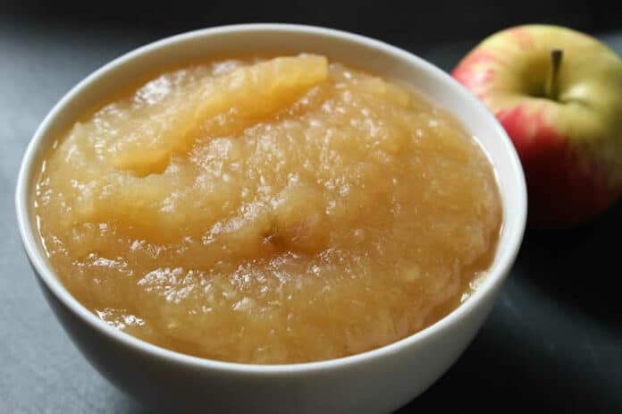 Compote de pommes à la vanille au cookeo