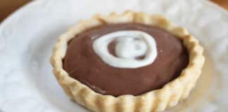 Petite tarte au chocolat