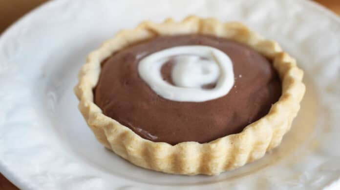 Petite tarte au chocolat