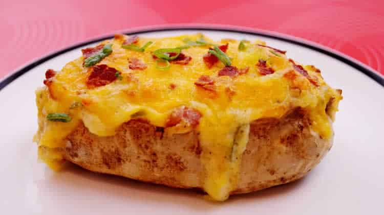 Pommes de terre au bacon au four