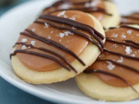 Sablés au caramel au beurre salé