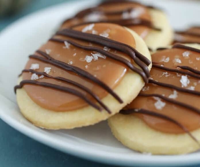Sablés au caramel au beurre salé