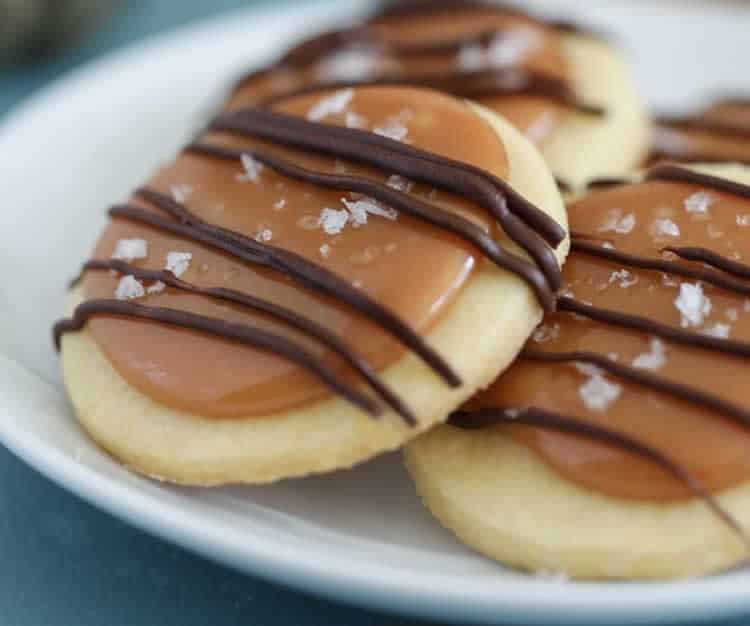 Sablés au caramel au beurre salé