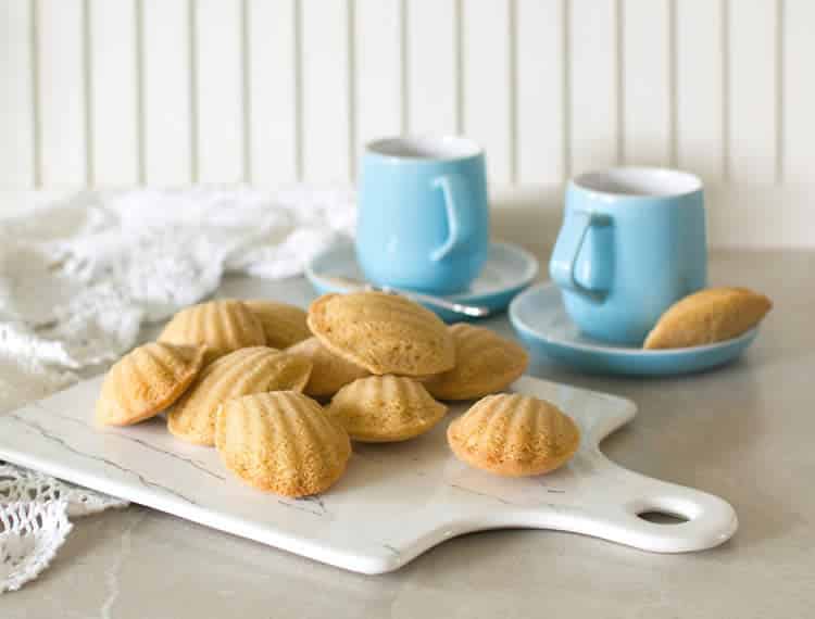 Madeleines à la vanille